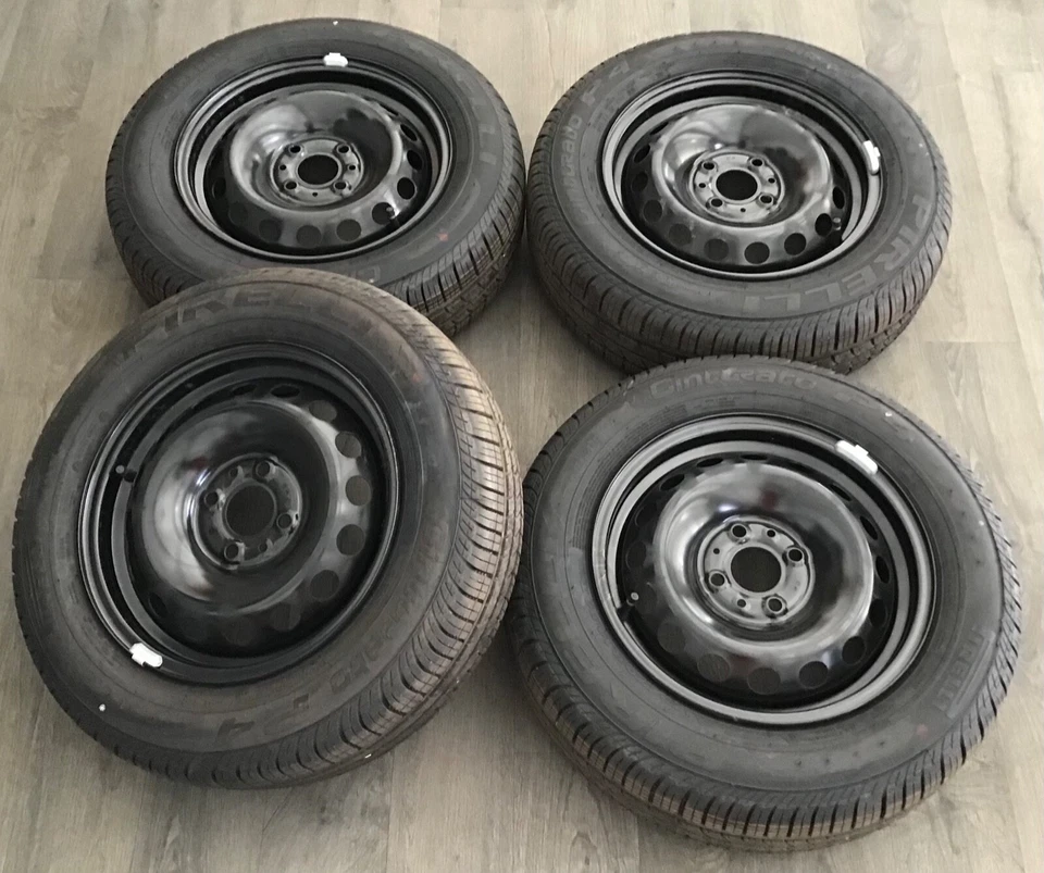 Original Fiat Fiorino 2008- 14 Zoll Sommerkompletträder Sommerräder TOP Pirelli - Bild 2 von 4