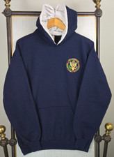 VTG BUSH x CHENEY Made in USA 2001 Inauguration Hoodie Sweatshirt Mens Large