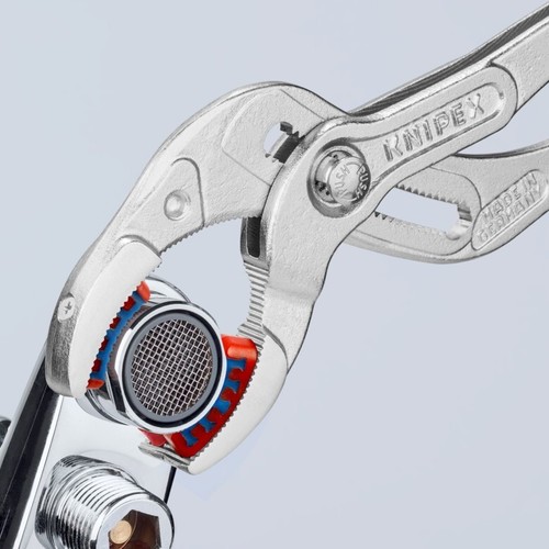Knipex QUALITY CHROME Cobra 250mm Pipe Connector Siphon Gripping Pliers 8113250 - Picture 3 of 11