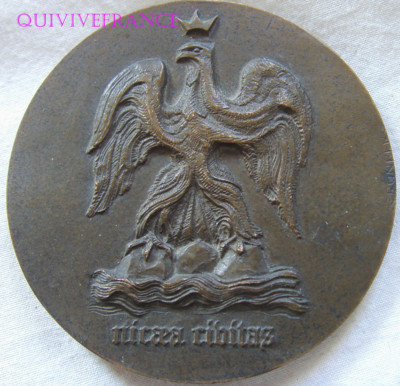RARE MEDAILLE ARGENT Ffa Athletisme Championnat De France 1975 Homme