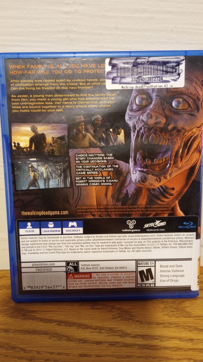 THE WALKING DEAD THE TELLTALE DEFINITIVE SERIES - PS4 - PlayStation 4 - PS5 - PAL - Neuf sous blister - Jeux vidéo