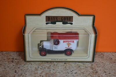 Lledo No 50023 - Druckgussmodell eines White Bull-Nose Morris Van von 1926 - BEEFEATER
