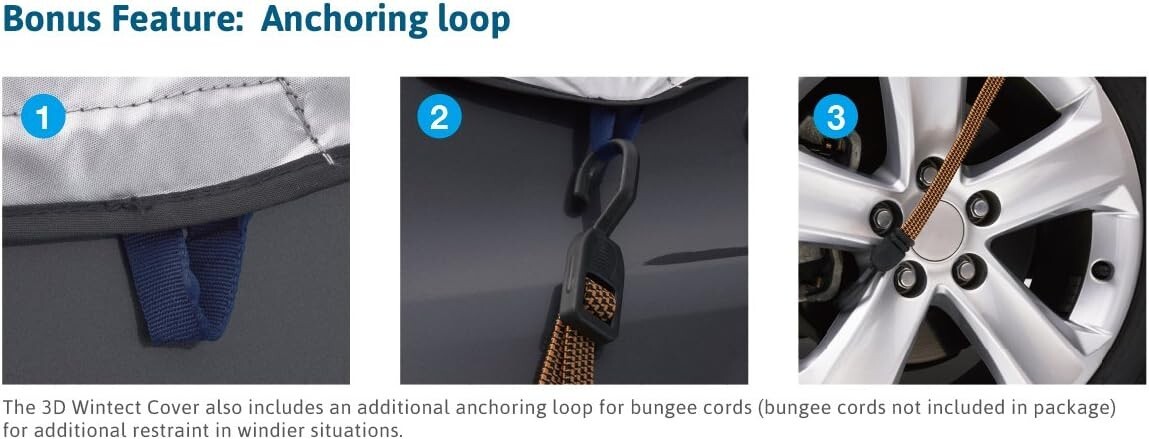 3D MAXpider 1781-D Semi-Custom Fit Wintect All Season Windshield Cover