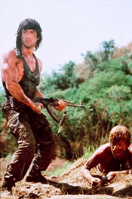 FILM FOTO NR. 14 - RAMBO 2 - DER AUFTRAG (1985) - HOCHGLANZ - 15 x 10 CM - NEU