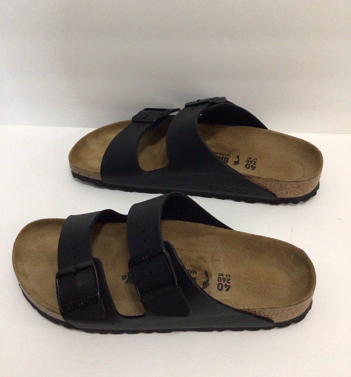 Birkenstock Arizona sandals Women's size 40/9 Black | eBay