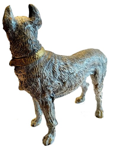 Vienna Bronze Sculpture of Great Dane, XX Century - Picture 5 of 6