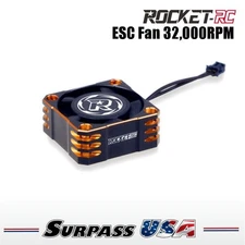 Rocket-RC Orange ESC 25mm Aluminum Cooling Fan 32,000RPM