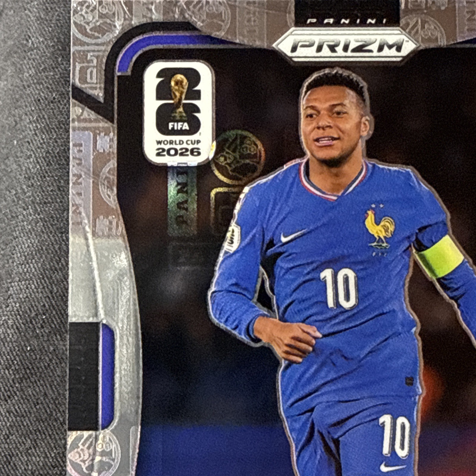 2026 Panini Prizm FIFA World Cup Kylian Mbappe Logo #d 13 /61 France Free Ship view 2