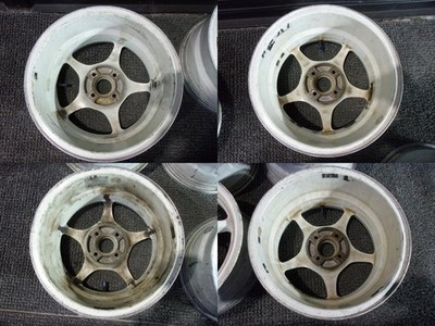 ENKEI Racing RP-01 15-inch wheels, 7J+35, 4-lug, PCD100, 4 pieces