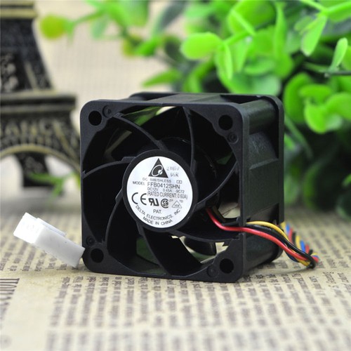 For Delta FFB0412SHN 4028 DC12V 4CM Cooling Fan Micro-Violent Air Flow Fan Parts - Afbeelding 2 van 5
