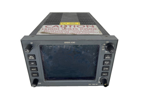 Bendix King IN-182A 066-3084-33 Color Radar Indicator Aircraft Avionics Display