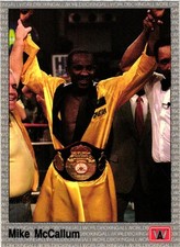 1991 All World Boxing - Mike McCallum #108 for sale online | eBay