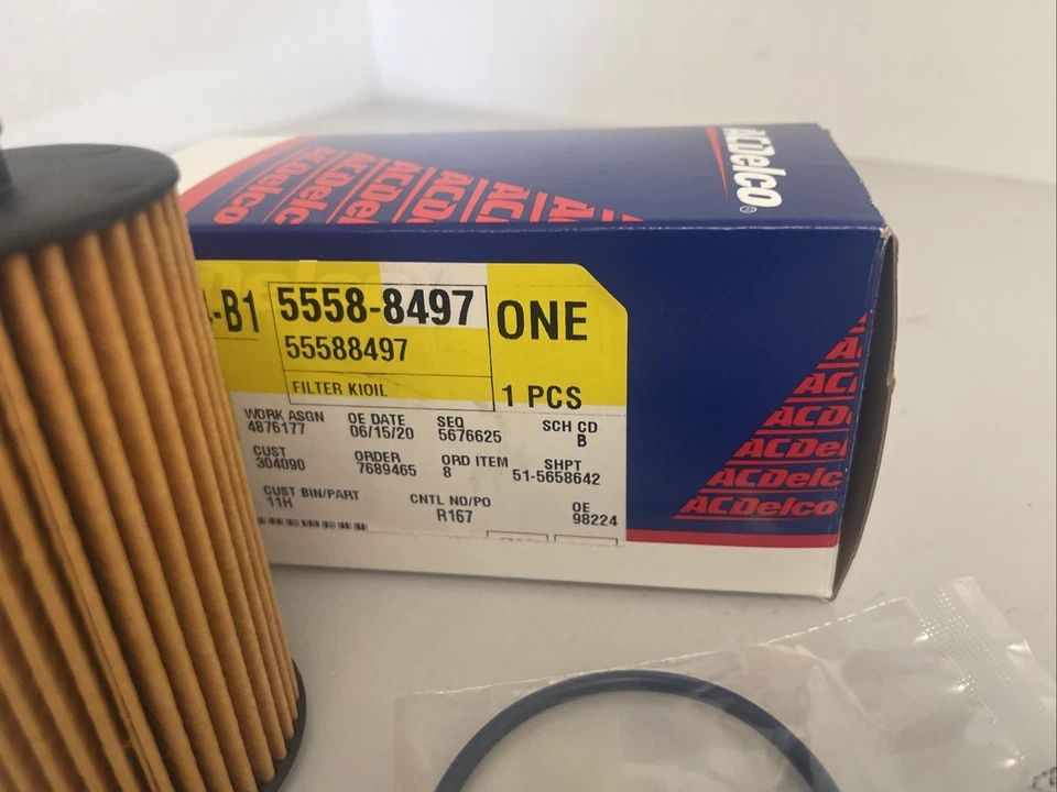 Filtro de aceite de motor AC Delco PF2264G para Chevrolet GMC Cruze Equinox Terrain 17-19 Foto 2 de 4