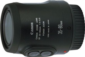 Canon EF 35-80mm f/4-5.6 PZ Power Zoom Black Lens Photography Camera Lens