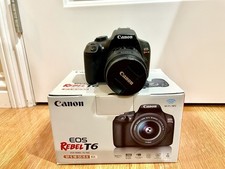 canon T6 camera with lenses