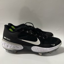 Nike Mens 11.5 Alpha Huarache Elite 3 Low Baseball Cleats Black CK0746-001