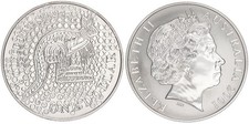 Australia 1 Dollaro Argento 2001 Canguro 1 Oncia FDC 128169