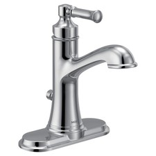 Moen 6803 Dartmoor 1.2 GPM 1 Hole Bathroom Faucet - Chrome