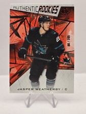 2021-22 SP Game Used #187 Jasper Weatherby Red Fragment