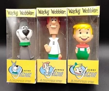 Wacky Wobblers The Jetsons Set of 3 Figures  George, Elroy, & Astro FUNKO NIB