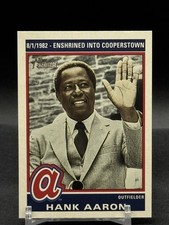  2025 Topps Heritage High Number - Hank Aaron #76R-5 1976 Retirees