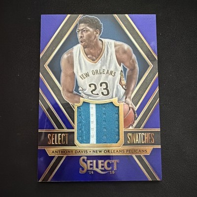 2014-15 Panini Select Anthony Davis #58 Select Swatches /99 Game Worn