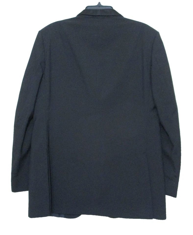 Vintage Pierre Cardin Tuxedo Jacket Size 42R Men Shawl Collar Satin Lapels - Image 2 of 4