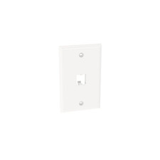 Panduit CFP1WH Classic Faceplate ABS 1 Port Single Gang White