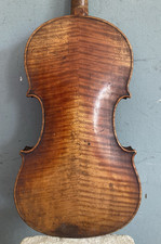 ANTIQUE LOWENDALL CONSERVATORY VIOLIN - JOSEPH GUARNERIUS for PARTS or REPAIR