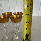 Vintage Tiffin-Franciscan "Rambler Rose" Gold Encrusted Crystal Stemware Set — photo 7
