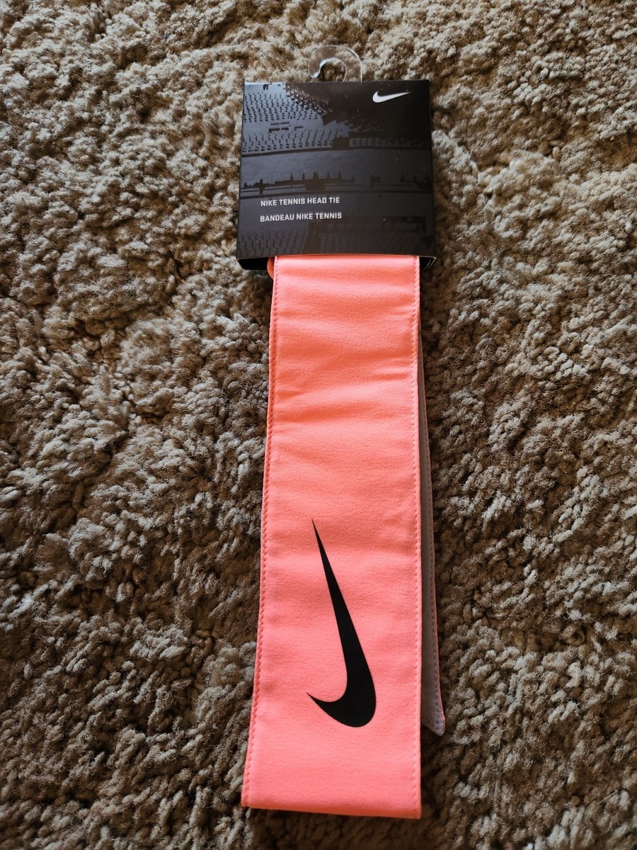 orange nike head tie