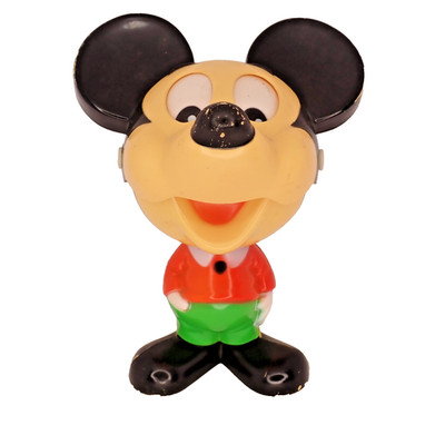 Vintage 1976 Mattel Disney Mickey Mouse Chatter Chums Talking Pull String Toy