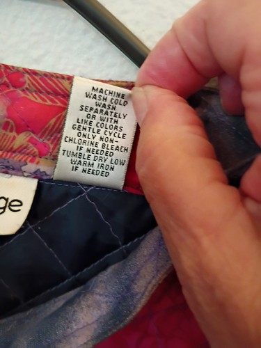 Breckenridge Steppjacke, buntes Patchworkmuster Retro Vintage - Bild 4 von 5