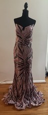 Portia and Scarlett Long Formal Sequin Prom Dress