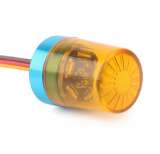 Rc 110 Flashing Led Beacon Light Police Ems Roof Top Large -yellow-