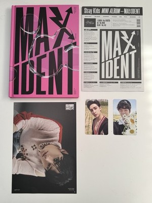Stray Kids Maxident Album Heart Ver. Mit Seungmin und Bangchan Fotokarte
