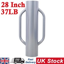 28'' Post Rammer Driver Heavy Duty 37 LB/16.78 KG Driver Post Knocker Fence Tool