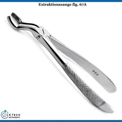 Zahnzange Fig, 67A für Obere Weisheitszähne Extraktions Dental Extraktionszange