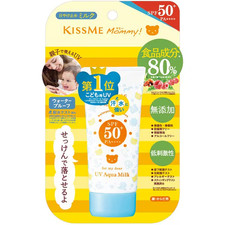 Isehan Kiss Me Mommy Kids UV Aqua Milk Sunscreen SPF50 /PA   50g
