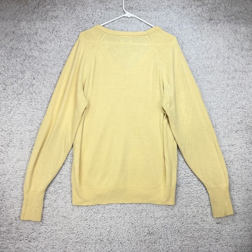 Vintage Christian Dior Herren V-Ausschnitt Pullover Langarm Orlon Acryl Größe Large - Bild 6 von 8
