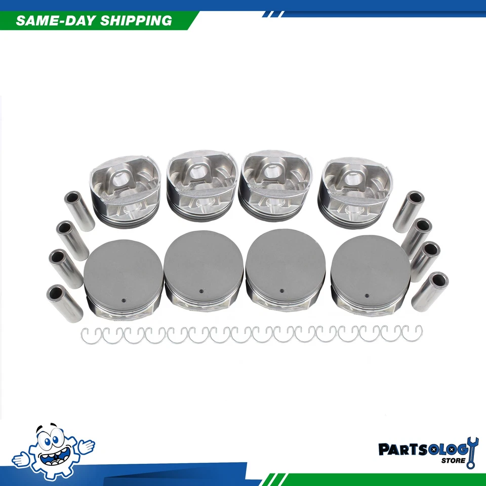 DNJ EK419 Engine Rebuild Kit For 00-04 Ford Focus 2.0L L4 DOHC 16v Cu. 121 VIN 3 - Image 4 of 4