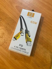 4 in 1 charging data cable charger cord