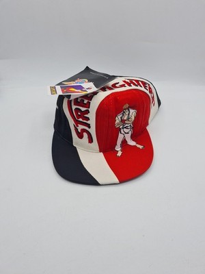Street Fighter II Ryu Capcom SNES Mütze Snapback 1996 90er Vintage Tagged A95