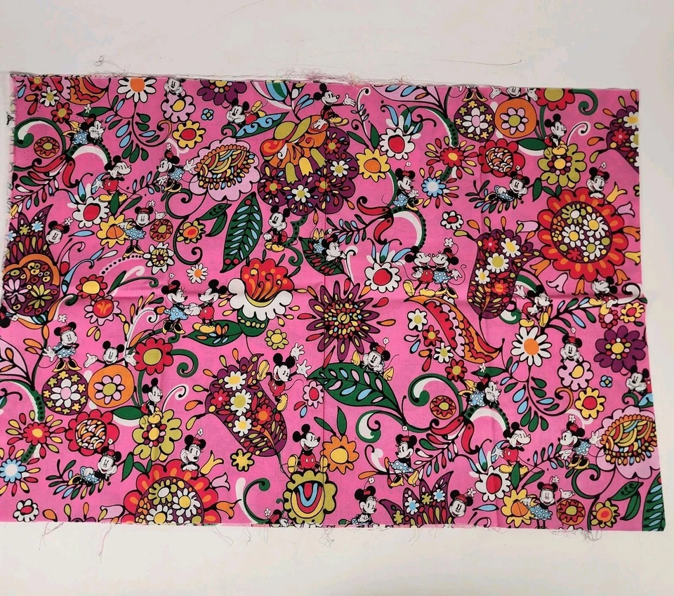 Famous Maker Licensed Fabric Factory Ends Lot of 2 54in x 18in Quilting Cotton - Image 2 of 4