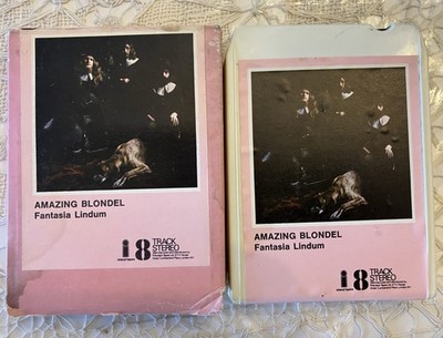 8 track tape Tested/Serviced Amazing Blondel Fantasia Lindum