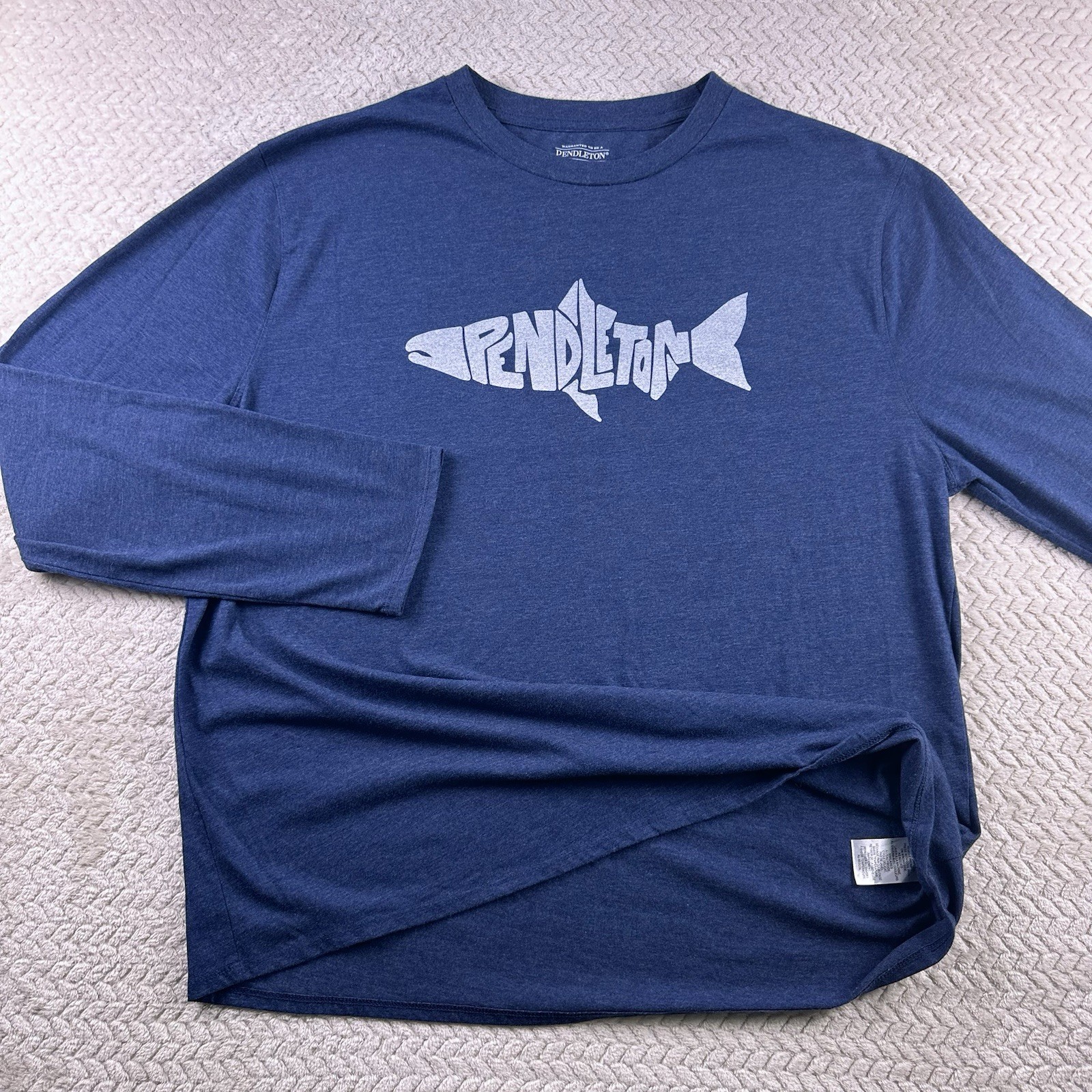 Pendleton Long Sleeve Base Layer Fish graphic Men… - image 2