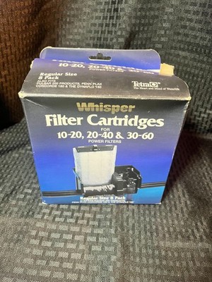 Tetra Whisper Filter Cartridges, disposable media / aquarium power filters 6 CT