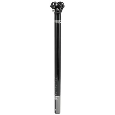 Tige Selle Vélo Durable Tige Selle Vélo Tube Selle Gris 27.2X450Mm Fibre Carbone - Photo 1/4