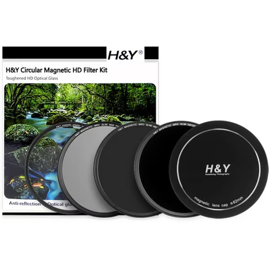 H&Y Filters Circular Magnetic HD ND 82mm Filter Kit - IRND8