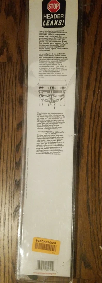 Exhaust Pipe Flange Gasket Spectre 525 - Image 2 of 2